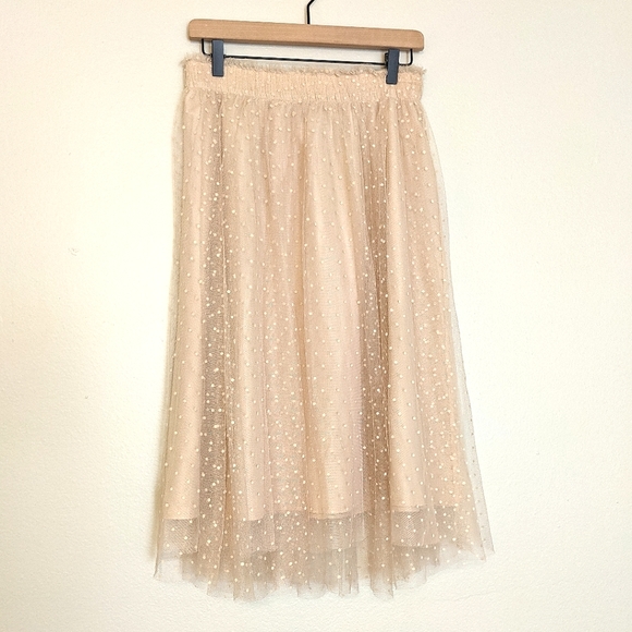 LC Lauren Conrad Dresses & Skirts - Lauren Conrad x Disney Dot Print Tulle Skirt sz S